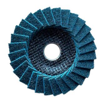 Disco Flap Manta Abrasiva Azul - Grão Fino