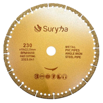 Disco de Corte Diamantado 230mm Ferro Fundido